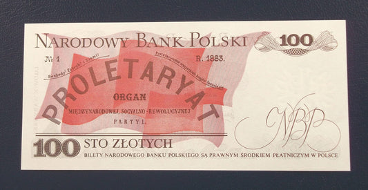 100 zł Ludwik WARYŃSKI 1976 UNC