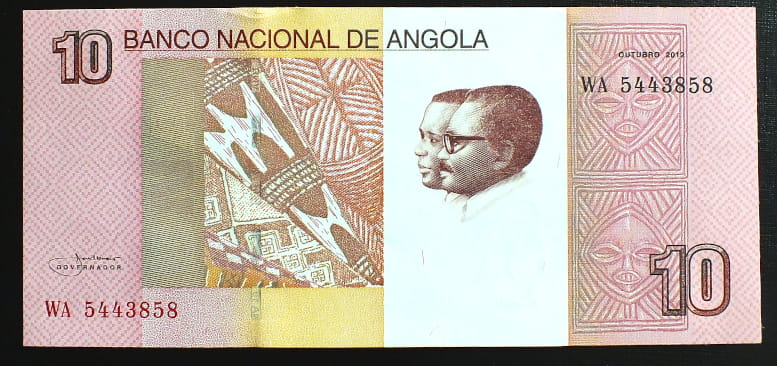 10 Kwanzas - Angola 2012 r.
