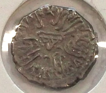 Drachma Radunsena Sakas (150-180) Zach. Indie Hellen. Satrap