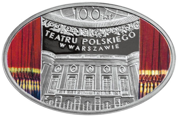10 zł 100 lat Teatru Polskiego w Warszawie