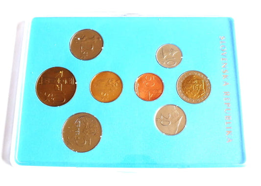 Zestaw menniczy Slovakia 2003 + medal