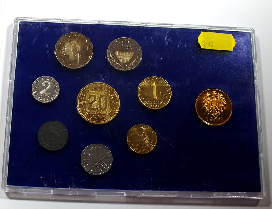 SET Austria 1980 PROOF!