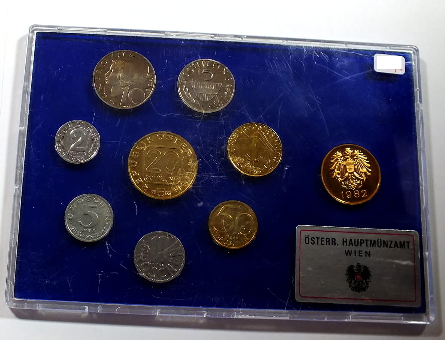 SET Austria 1982 PROOF!