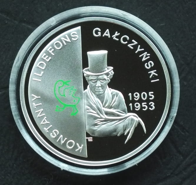 10 zł Konstanty Ildefons Gałczyński (1905-1953) – 100. rocznica urodzin