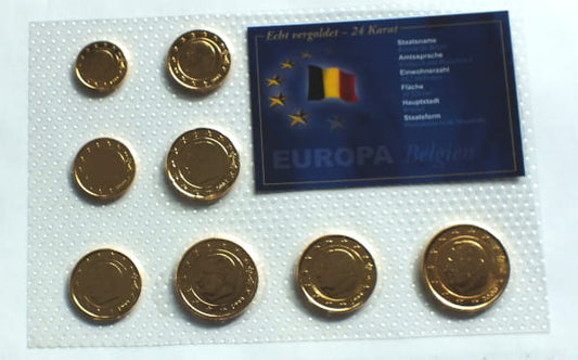 Zestaw monet EURO - Belgia