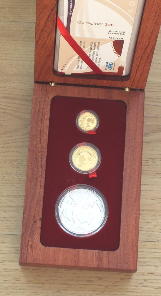 Set of coins (2009) FIFA 2010 Republic of South Africa