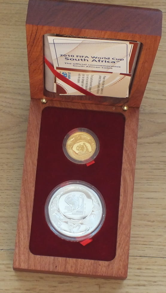 Set of coins (2006) FIFA 2010 Republic of South Africa