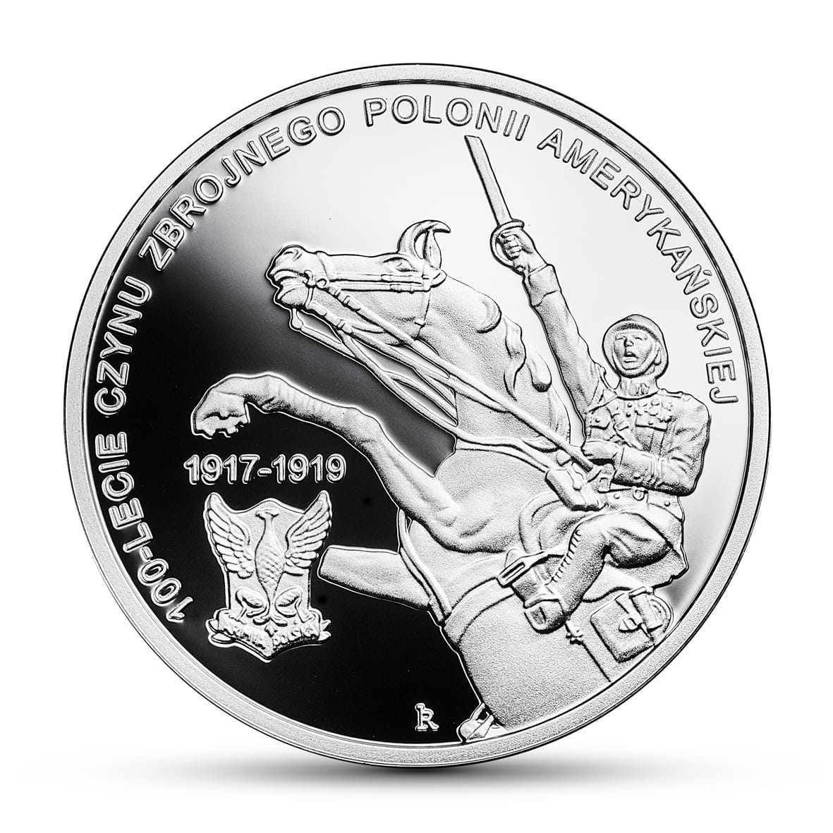 10 zł 100-lecie czynu zbrojnego Polonii amerykańskiej