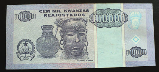 100000 Kwanzas - Angola