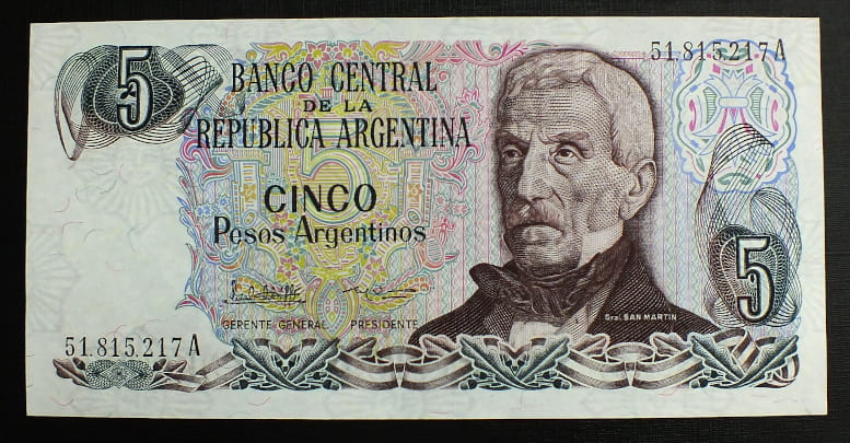 5 pesos ARGENTYNA