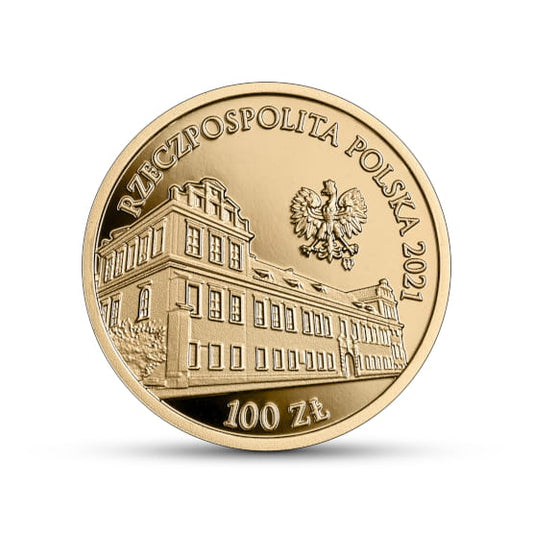 Moneta 100 zł Pałac Biskupi w Krakowie