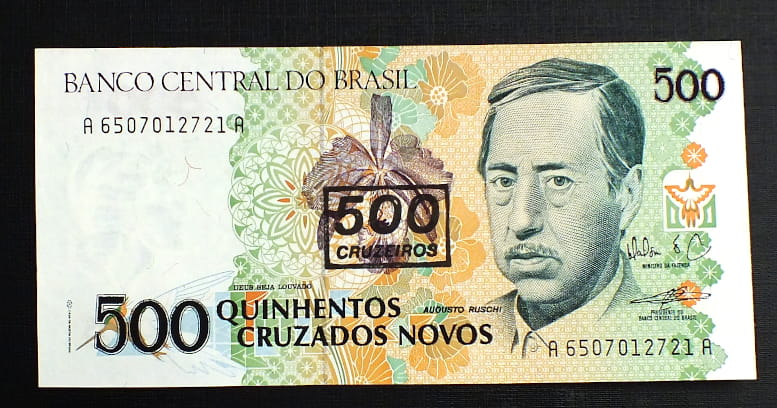 500 cruzeiros - BRAZYLIA 1990 r.