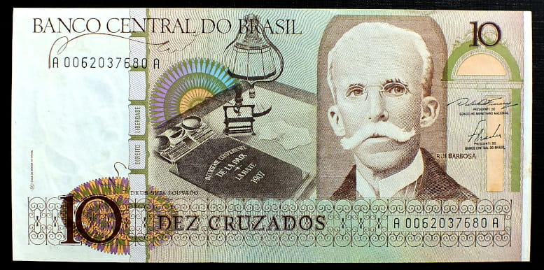 10 cruzados BRAZYLIA