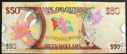 50 Dolarów - Gujana