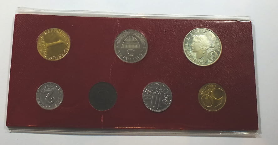 SET Austria 1973 PROOF