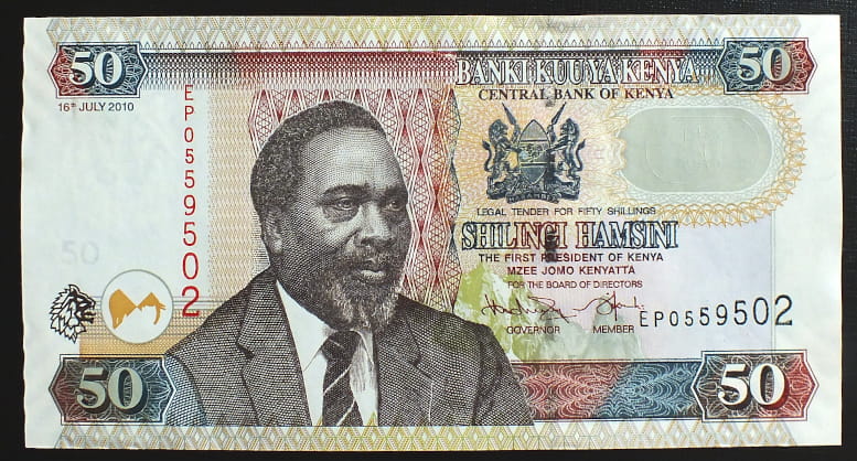 50 Szylingów - Kenia