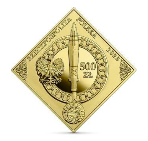 Moneta 500 zł Tysiąclecie koronacji Bolesława Chrobrego