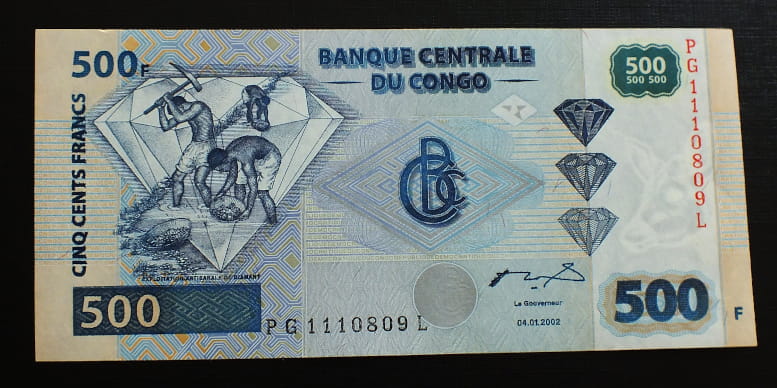 500 Francs - Kongo