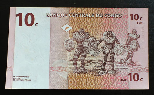 10 Centimes - Kongo