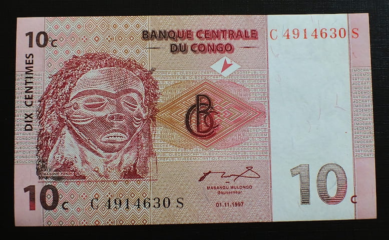 10 Centimes - Kongo