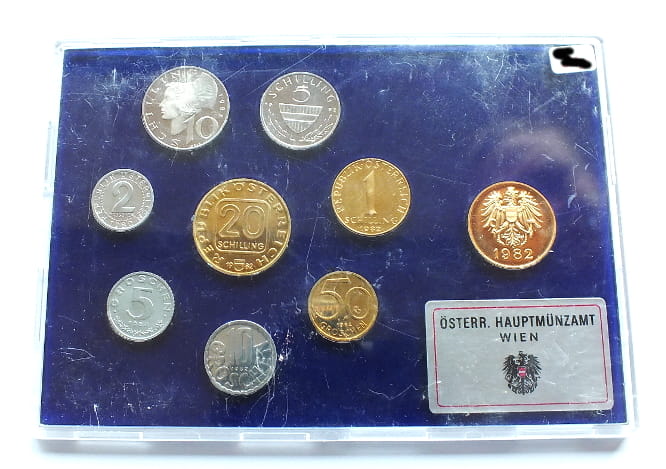 Zestaw Proof Austria 1982