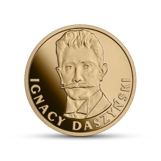 Moneta 100 zł Stulecie odzyskania przez Polskę niepodległości – Ignacy Daszyński