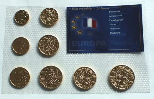 Zestaw monet EURO - Francja