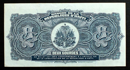 2 Gourdes - Haiti 1990 r.