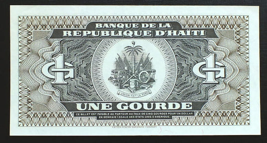 1 Gourdes - Haiti 1989 r.