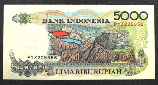 5000 Rupiah - INDONEZJA 1992 r.