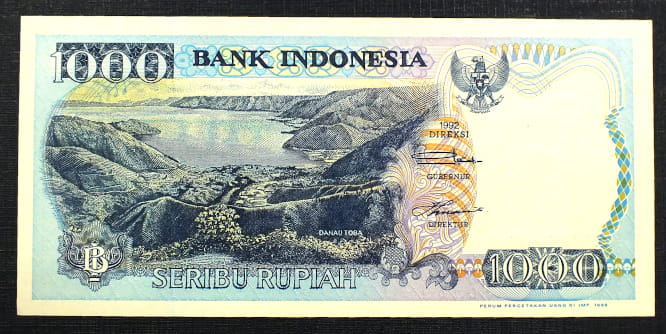 1000 Rupiah - INDONEZJA 1992 r.