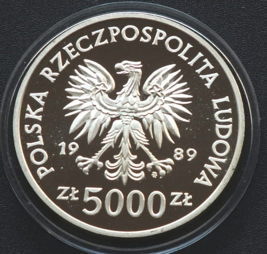 5000 zł Władysław Jagiełło - PÓŁPOSTAĆ