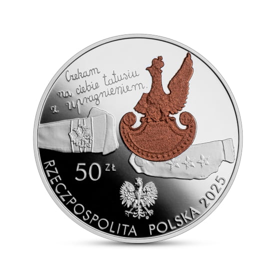 Moneta 50 zł 85. rocznica zbrodni katyńskiej