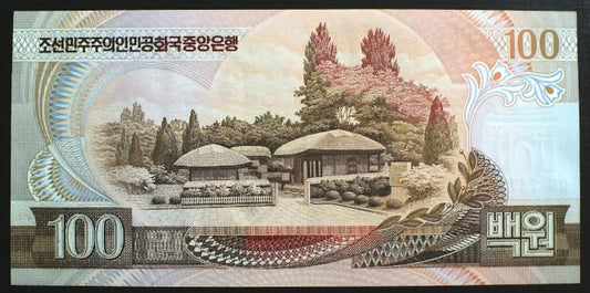 100 won - Korea Północna 1992 r.