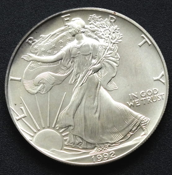 1 USD Liberty 1992 1 OZ