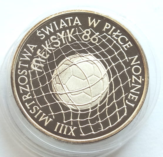 500 zł Mistrzostwa Świata w Piłce Nożnej - Meksyk 1986