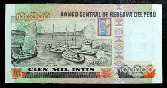 100000 Intis - Peru