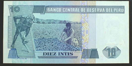 10 Intis - PERU