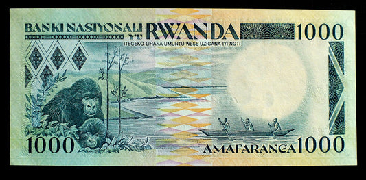 1000 Franków - Rwanda