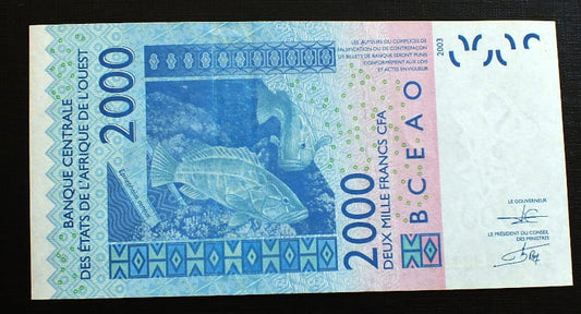 2000 Francs - Senegal