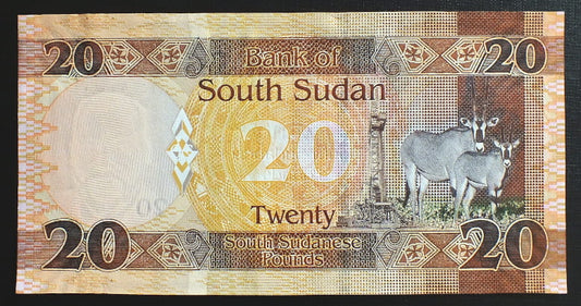 20 Funtów - Sudan Południowy