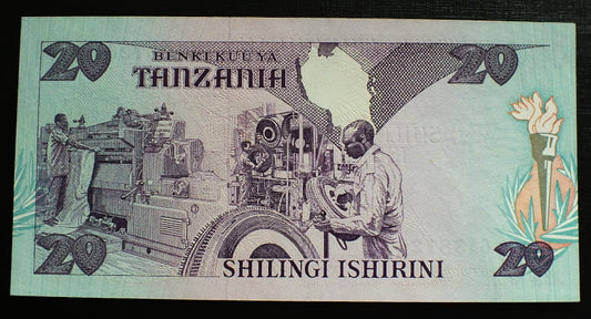 20 Szylingów - Tanzania