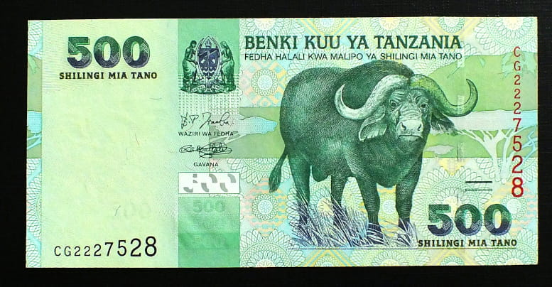 500 Szylingów - Tanzania 2003 r.