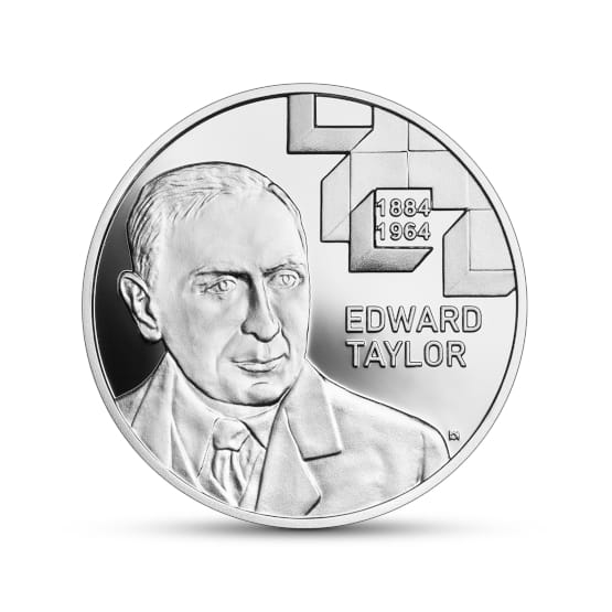 Moneta 10 zł Wielcy polscy ekonomiści – Edward Taylor