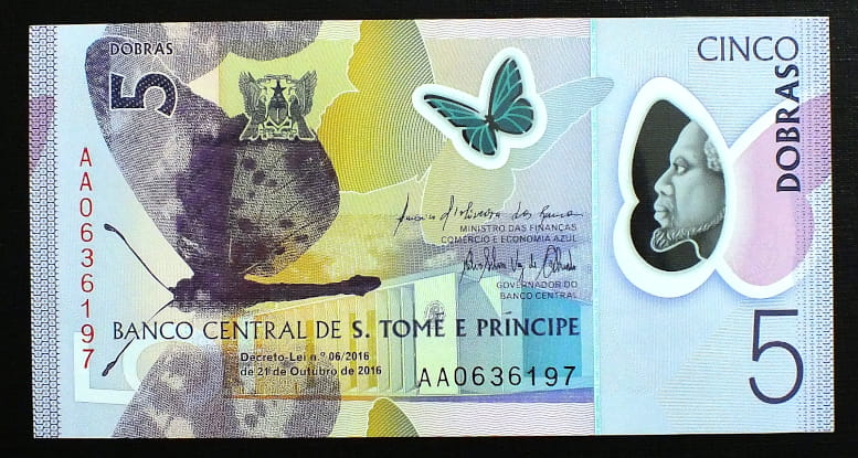 5 Dobras - Saint Thomas & Prince 2016 r.