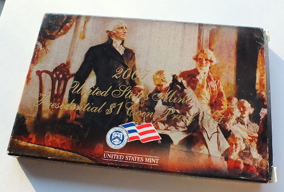 Prezydenci USA 2007 Proof x 4