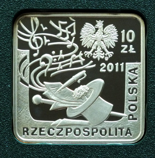 10 zł Jeremi Przybora, Jerzy Wasowski - klipa