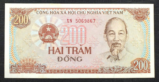 200 Dong - Wietnam 1987 r.