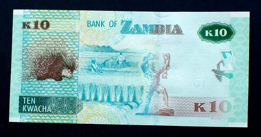10 Kwacha - Zambia - 2020 r