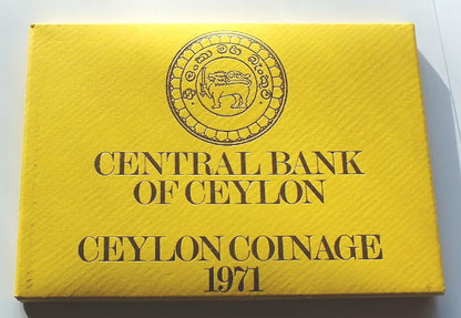 Zestaw monet Ceylon 1981